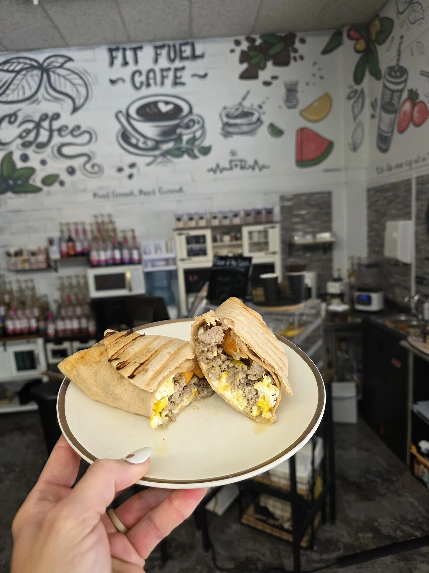Breakfast sandwich