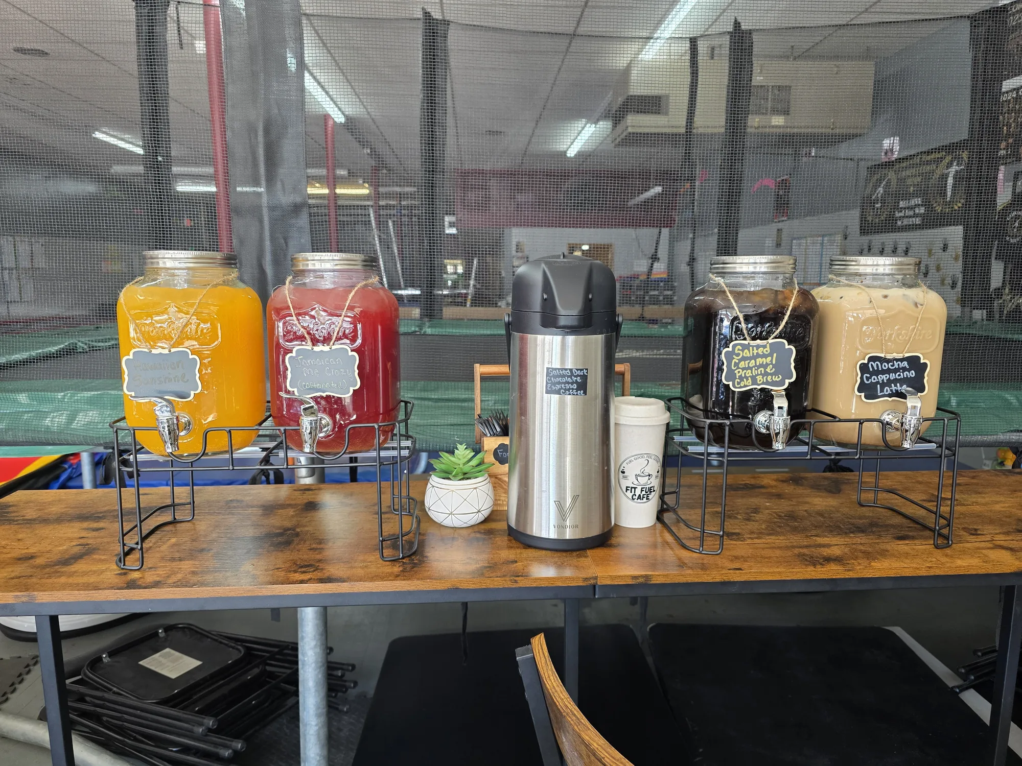 Bulk catering beverages