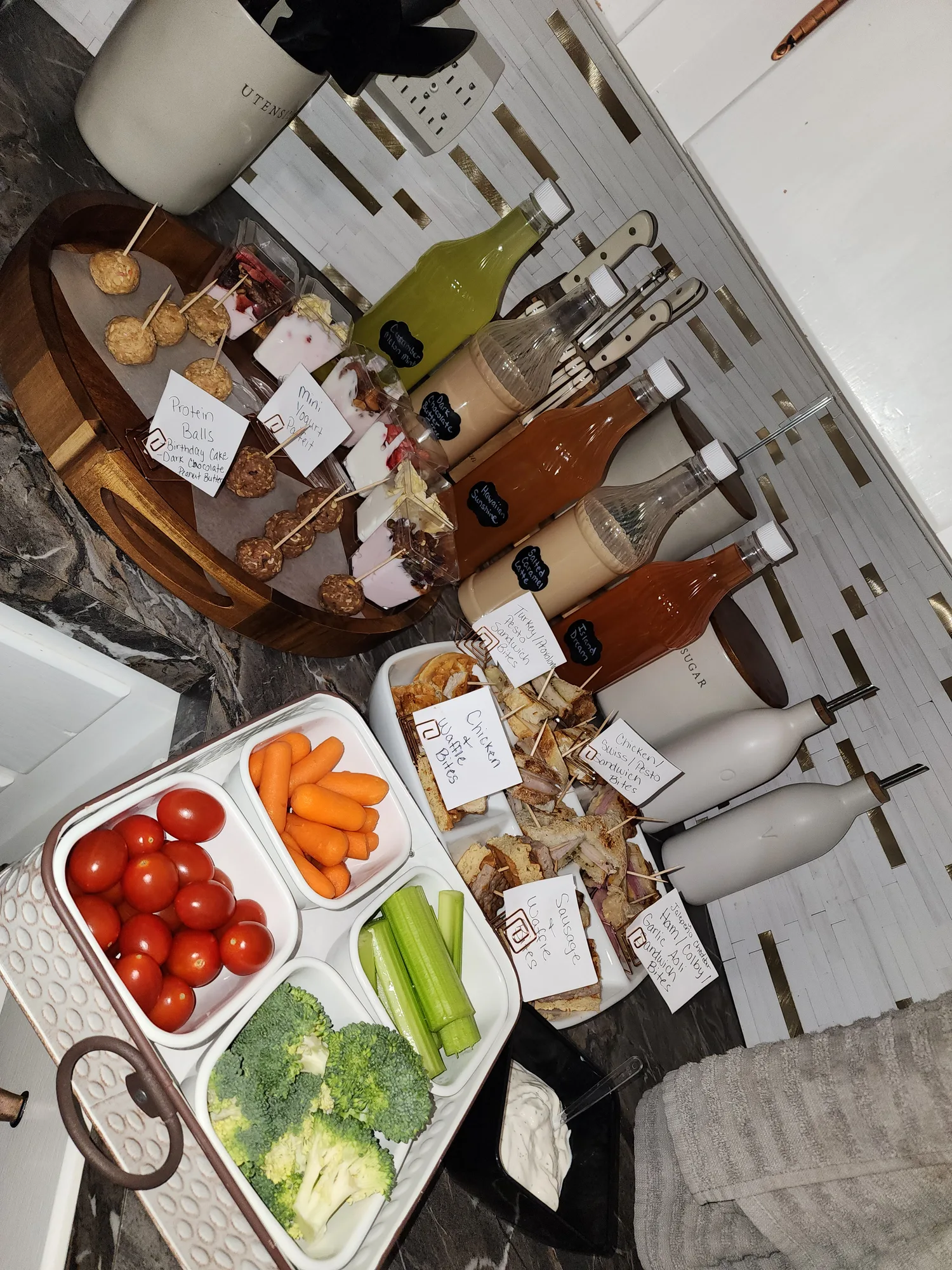 Fit Fuel catering for a girls night