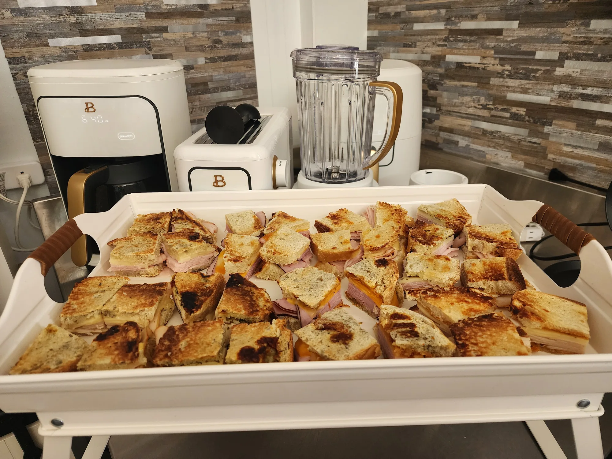 Catering sandwich platter