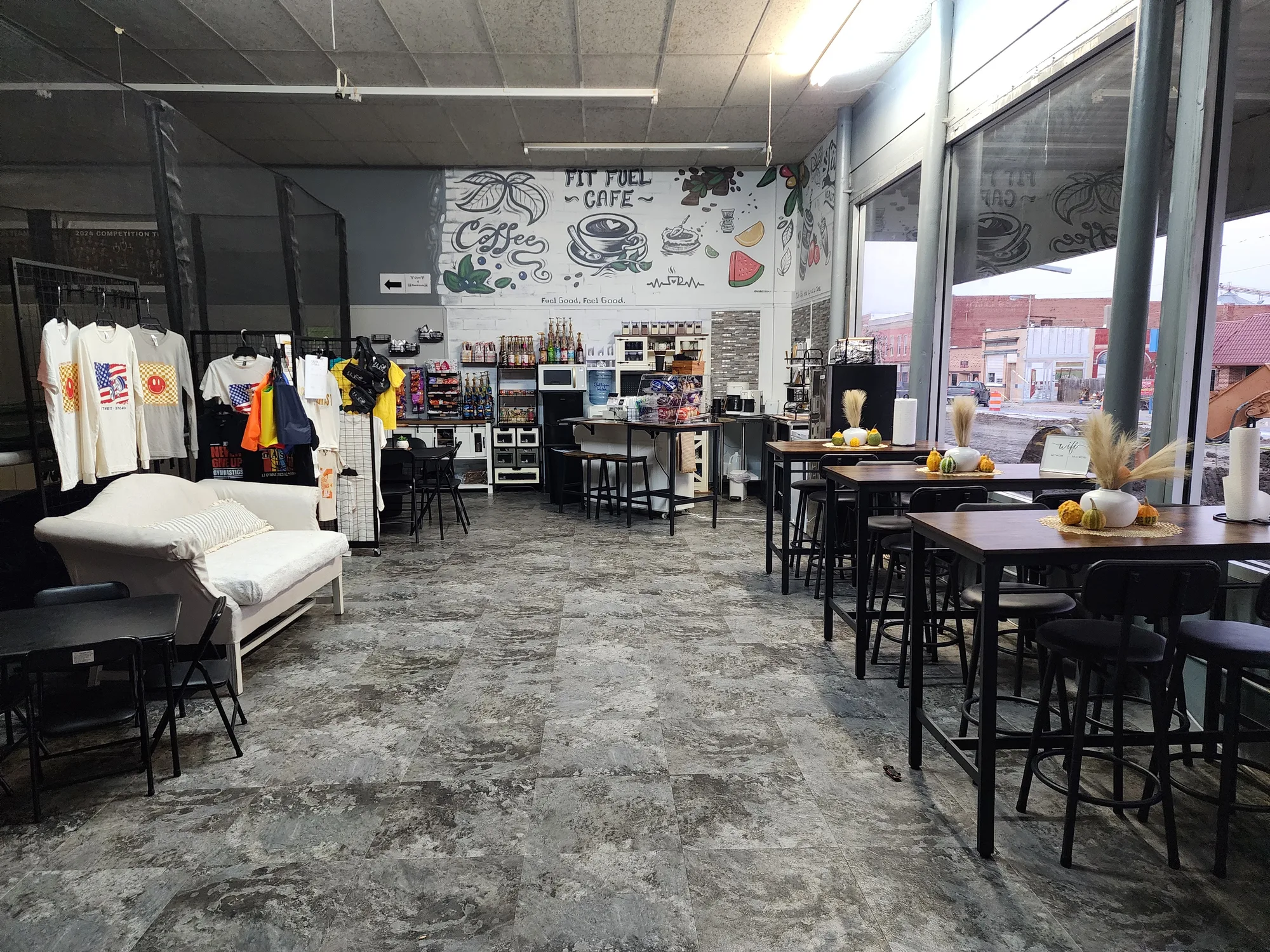 Inside Fit Fuel Cafe