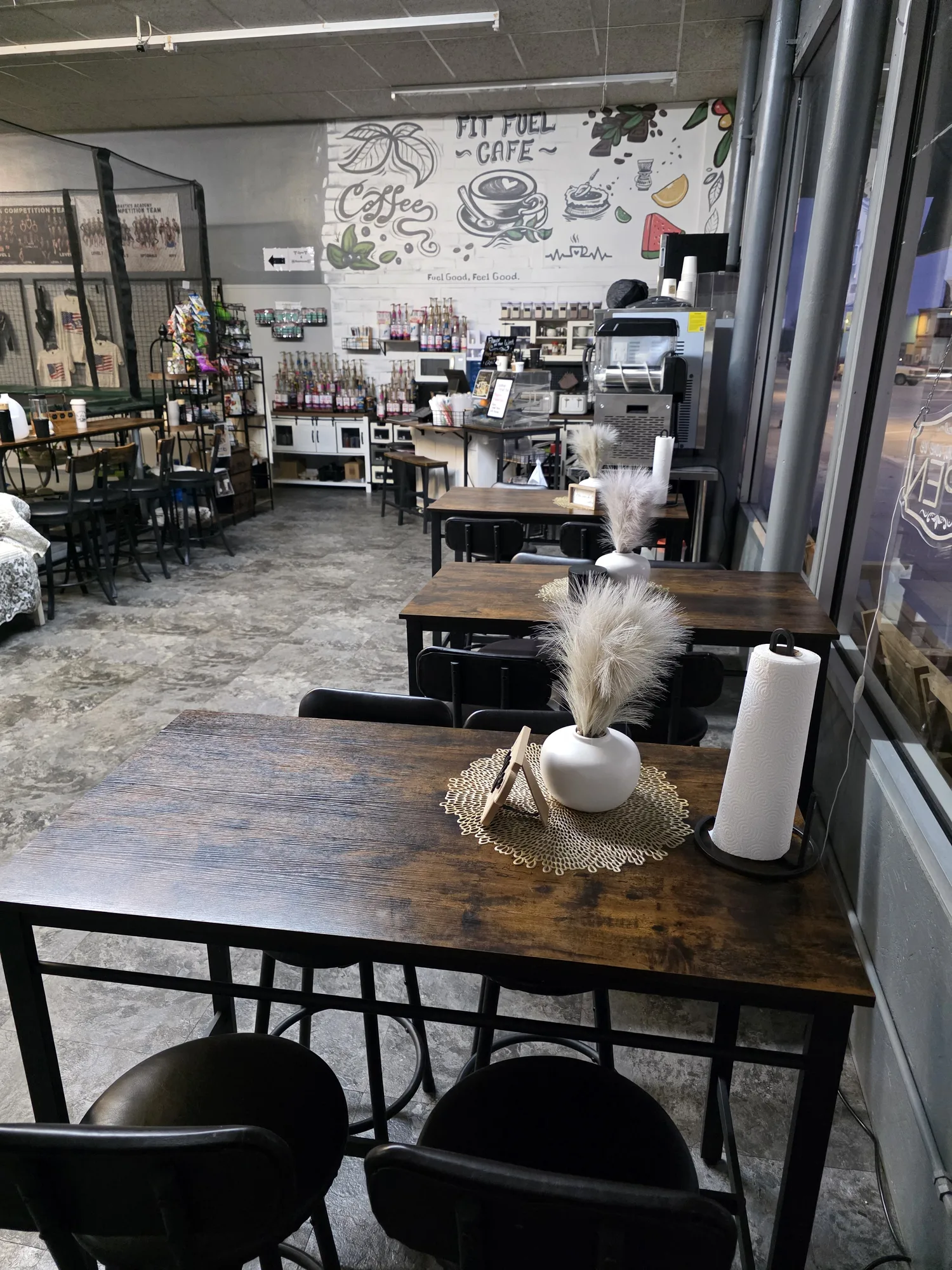 Inside Fit Fuel Cafe