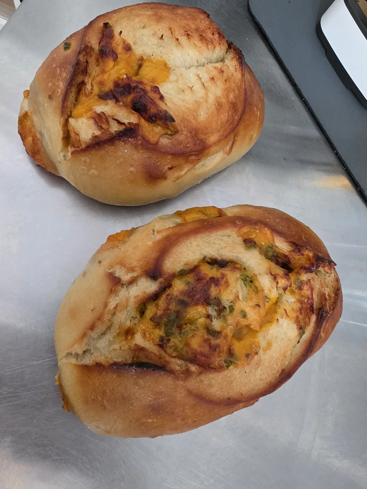 Jalapeño cheddar sourdough bread from Fit Fuel Cafe